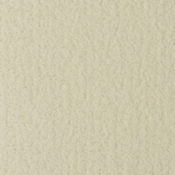 Close-up of Seduction On Trend Carpet in Cultured Pearl, featuring a light beige hue with a subtly textured, slightly uneven surface for a luxurious and soft appearance.