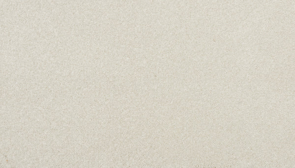 Close-up of the smooth, light jasmine surface of Delicate Shades Pet Friendly Carpet, featuring fine, even grains and a soft texture that evokes the plush comfort and clean look of stain-resistant luxury flooring.