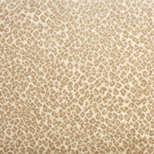 Serengeti On Trend Carpet in Desert features a beige and brown animal print pattern with organic, irregular shapes, offering contemporary style and durable quality flooring for any space.
