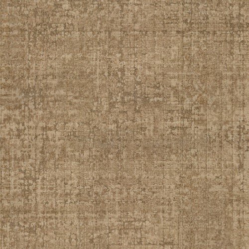 Ithaca On Trend Carpet in Dexa Beach features a brown textured fabric with a subtle grid pattern and varying tan and beige shades, creating a soft, vintage look that adds sophisticated elegance to any space.