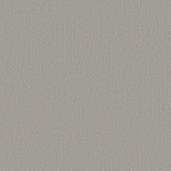 Curated Tone Blue Pet Friendly Carpet in Distant Star features a light gray textured fabric with a subtle, uniform pattern, offering a neutral and understated background ideal for homes with pets.