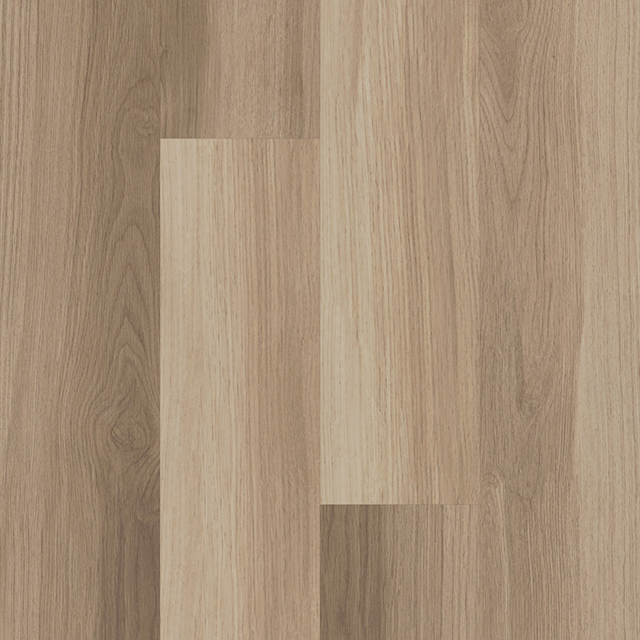 Close-up of Endura 5C Plus 7" Vinyl planks arranged side by side, featuring a realistic wood-look design with natural grain patterns and light to medium brown shades.