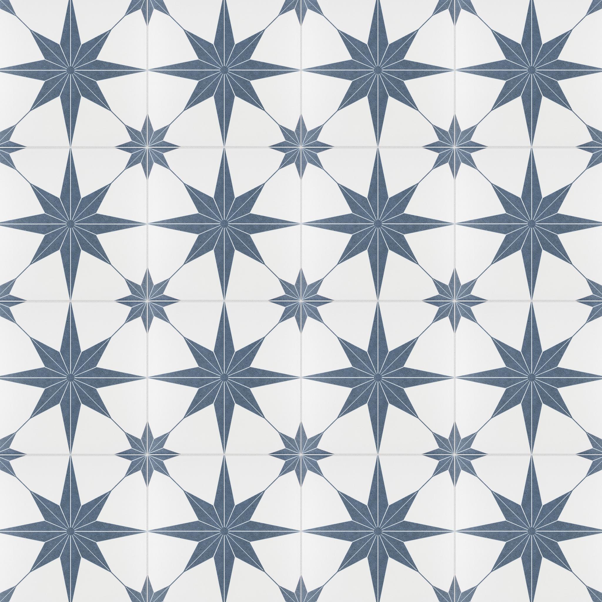 Stella 9 3/4 x 9 3/4 Patterned Tile