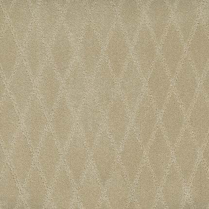 Absolute Berber Carpet in Fancy features a textured beige look with a subtle diamond pattern in varying shades, offering a soft, elegant, and uniform design—ideal as a durable carpet for high-traffic areas.