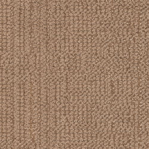Close-up of the Occasion On Trend Carpet in Fiesta color, featuring a soft, tightly woven surface with a textured geometric pattern created by subtly raised and lowered fibers for a luxurious look.