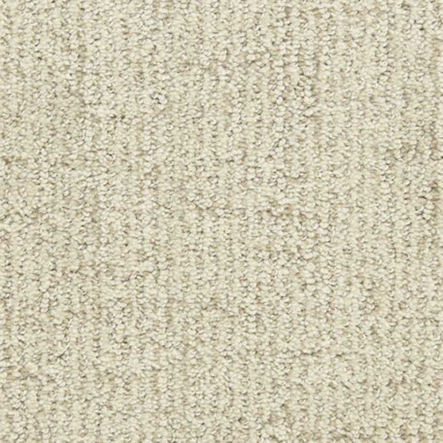 Close-up of Victor Family Friendly Carpet in First Choice color, featuring a durable, soft, and family-friendly looped pile with small, tightly packed fibers—perfect for any home.