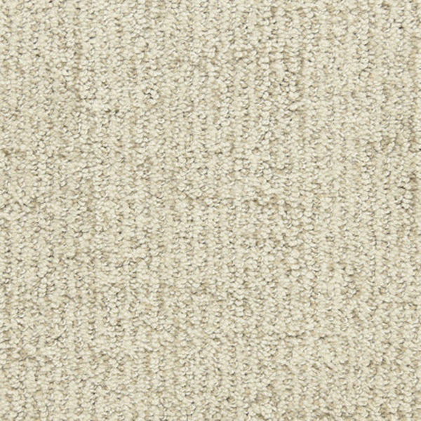 Close-up of Victor Family Friendly Carpet in First Choice color, featuring a durable, soft, and family-friendly looped pile with small, tightly packed fibers—perfect for any home.