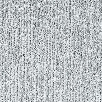 Advocate Berber Carpet in First Place features a light gray, textured looped pattern with subtle linear design. Its soft, dense surface offers durability, making it ideal for both residential and commercial spaces.