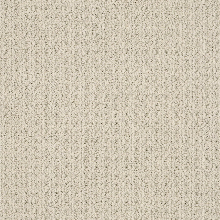 Close-up of San Lucas Family Friendly Carpet in Fleece—features a tightly woven, looped texture with subtle vertical stripes, making it stylish and durable for busy homes.