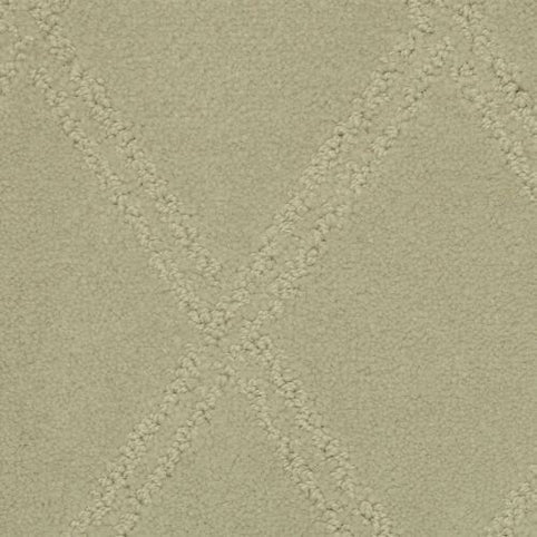 Braided Opulence Berber Carpet in Fossil features a subtle textured diamond pattern with raised lines, blending soft geometric style and lasting durability.
