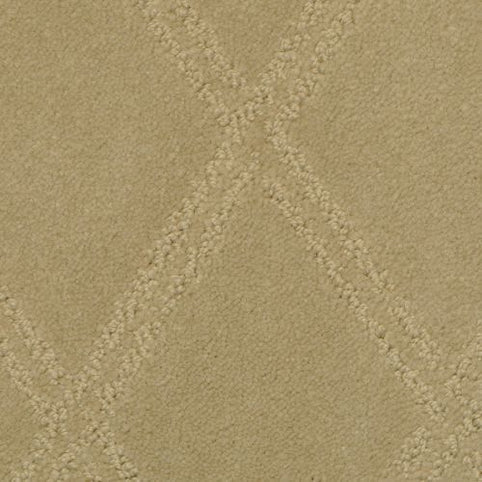 Braided Opulence Berber Carpet in Frappe features a subtle diamond pattern with raised textured lines, combining durability and style for any space.