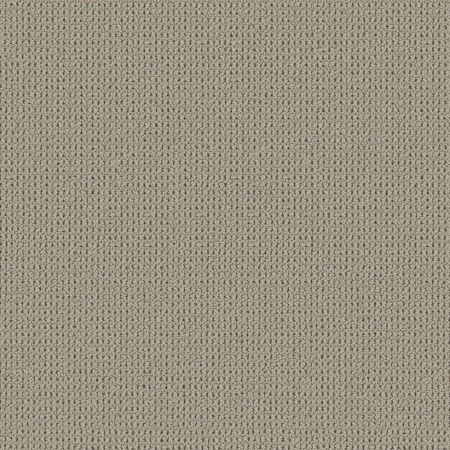 Close-up of the Knitted Tone Blue Pet Friendly Carpet in Frosted Sage, featuring a textured, grid-like woven pattern. Its soft yet durable surface is ideal for luxurious, pet-friendly flooring that enhances any space.