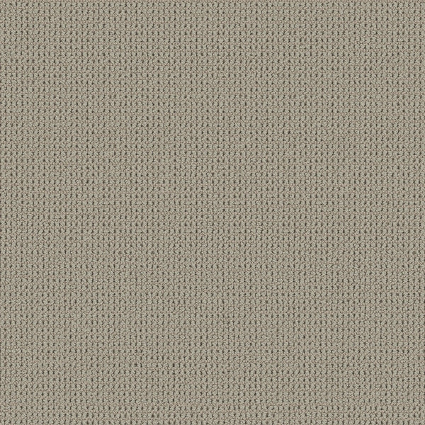Close-up of Knitted Tone Pet Friendly Carpet in Frosted Sage, featuring a woven grid-like pattern and small, evenly spaced threads—crafted for durability and elegance in high-traffic areas.