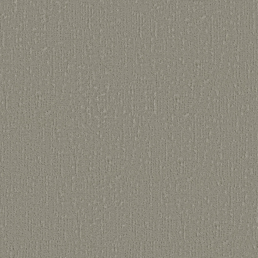 A close-up of Curated Tone Pet Friendly Carpet in Frosted Sage showcases its soft, durable texture and subtle, irregular woven pattern. With a slight sheen, this modern, neutral carpet is ideal for busy households and pet owners.