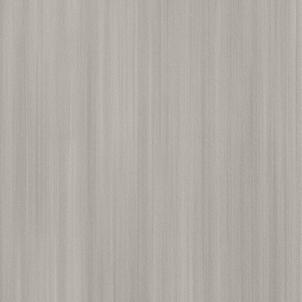 Met 12x12 Porcelain Tile features a light gray textured surface with subtle vertical streaks, resembling brushed metal or wood grain. This color body tile offers uniform patterning and sleek, modern performance for contemporary spaces.