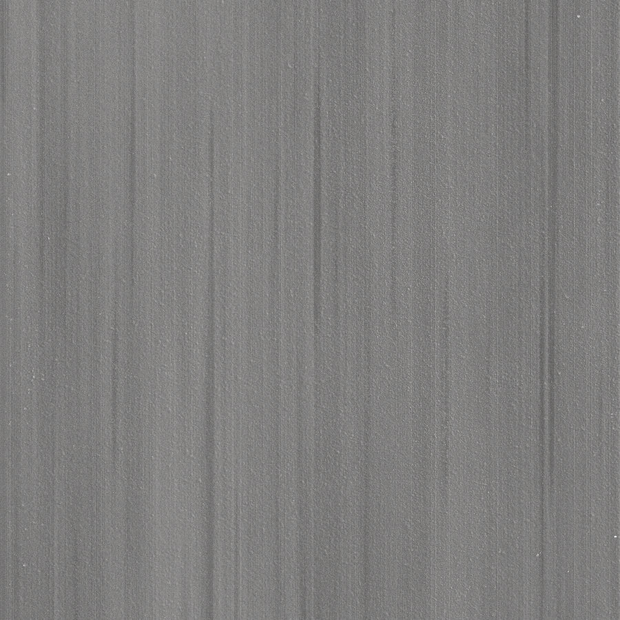 Met 12x12 Porcelain Tile features a gray textured surface with subtle vertical streaks and a slight metallic shimmer, making it ideal for adding style and technical performance to contemporary spaces.
