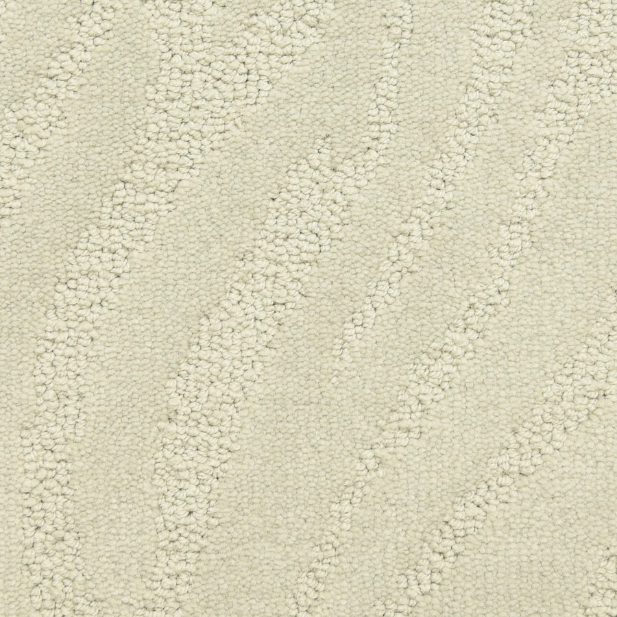 Close-up of the Capetown On Trend Carpet in Greenmarket—a luxury style with a subtle wavy pattern from raised loops and tufts, offering an elegant, intricate look that's perfect for adding sophistication to high-traffic areas.