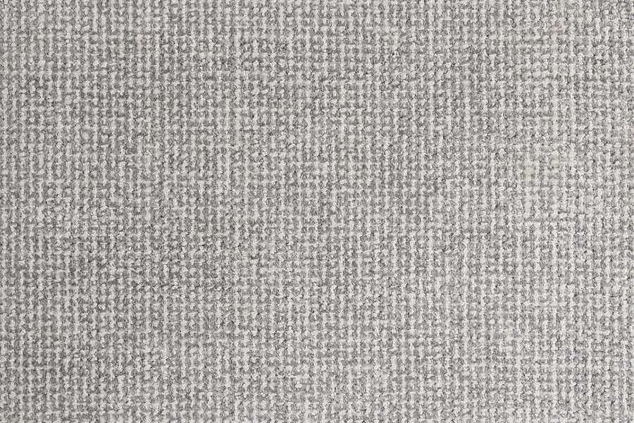 Close-up of Henderson On Trend Carpet in Sterling color, showcasing a small checkered pattern with light and dark gray threads woven for a soft, textured surface—premium construction ideal for a luxurious finish.