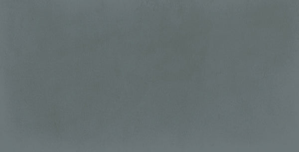 The Harmony 2.5x5 Porcelain Tile features a textured matte gray-blue surface with subtle shading, resembling painted or concrete material and bringing unique character to any space.