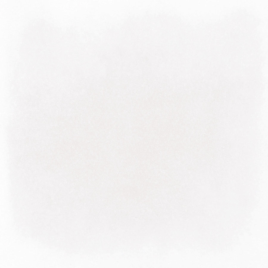A soft white textured background with a gentle vignette effect, inspired by the unique design of Harmony 5x5 Porcelain Tile.