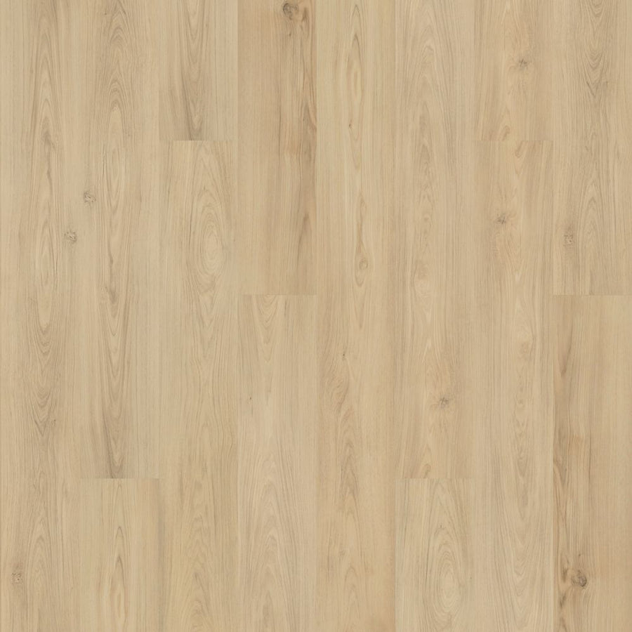 Barker Hollow 7.5" Vinyl features light wood-look planks with natural grain and knots. Its smooth, even finish delivers a clean, modern style and the lasting durability of luxury vinyl flooring.
