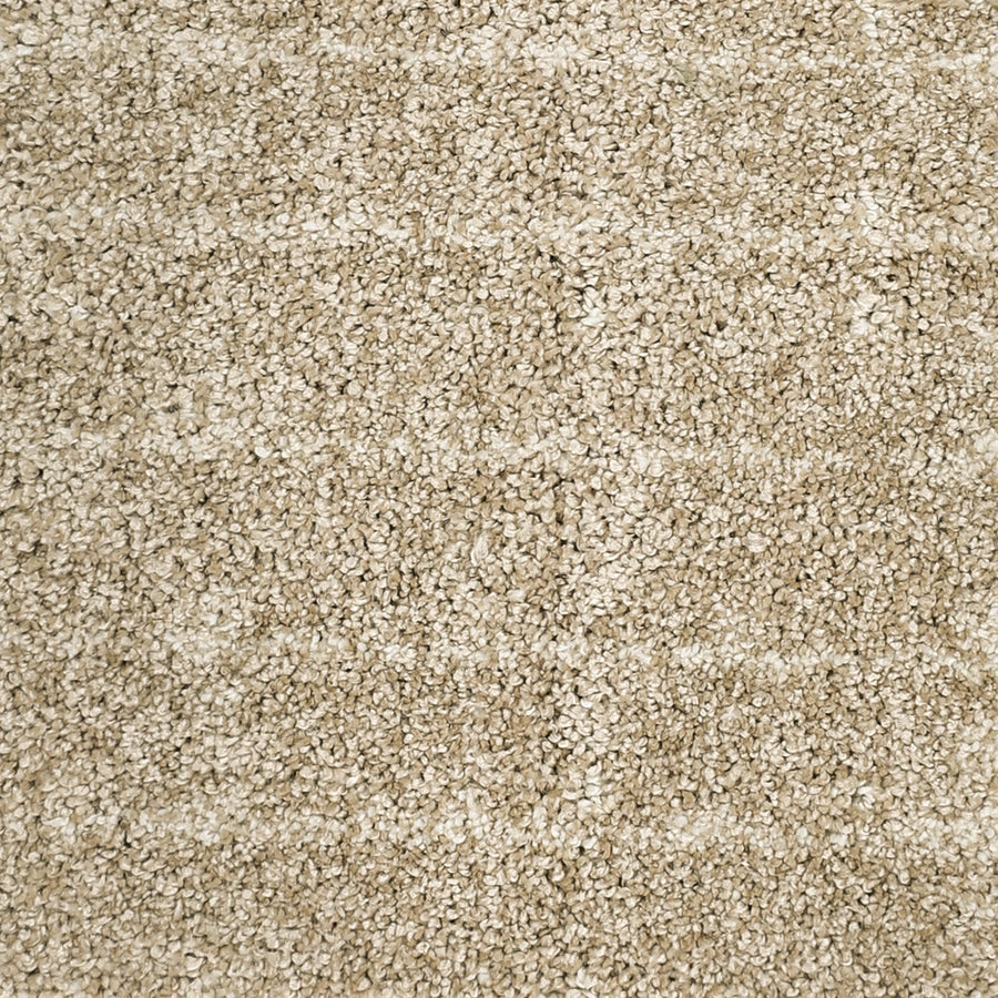 Close-up of Furry Fun Pet Friendly Carpet in beige, featuring a soft, plush surface and densely packed fibers for a uniform, cozy look—perfect for adding stylish comfort to your space.