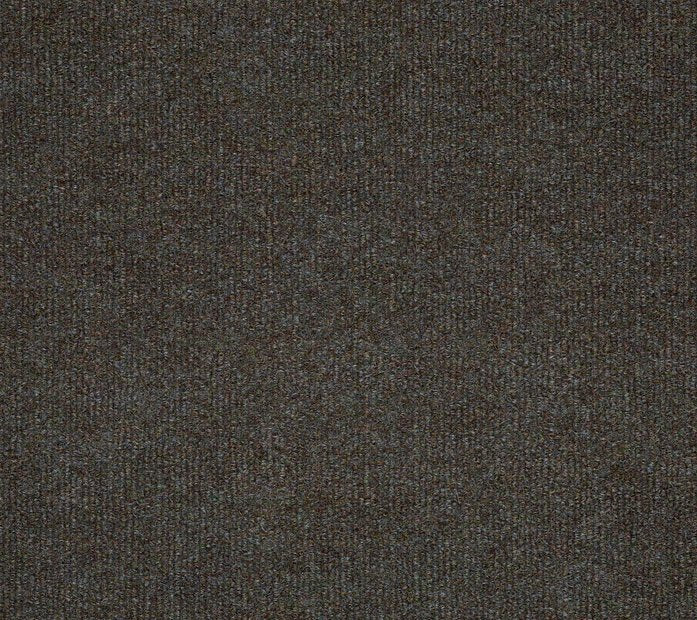 A close-up of the Windsurf Pet Friendly Carpet in Hummingbird color shows its soft, dark brown surface with fine vertical ribbing and subtle mottled texture, blending comfortable design with varied color and fibers.