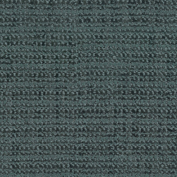 Close-up of Beguiling Berber Carpet in Iconic color, featuring textured horizontal stripes from alternating raised and flat fibers, delivering luxurious flooring with unique visual depth.