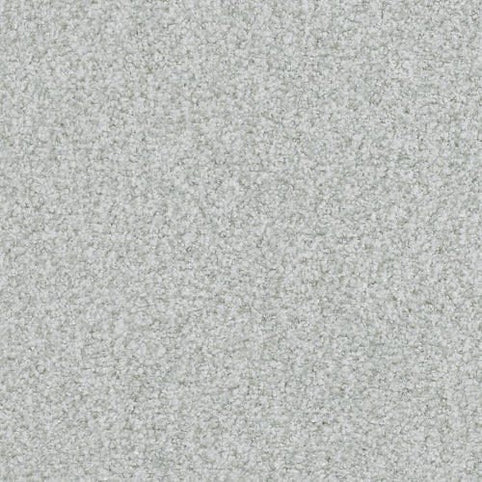 The Boca Raton Family Friendly Carpet in Infinite color features a soft, uniform pile crafted from premium materials. This durable, light grey textured carpet adds a clean, modern look to both home and office interiors.