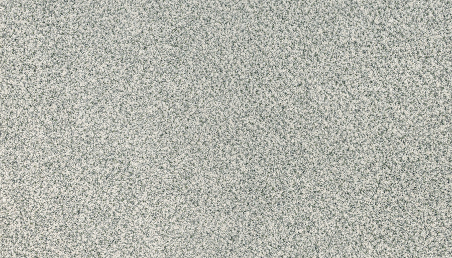 Close-up view of Innovative Comfort II Pet Friendly Carpet in Confetti color, displaying a textured mix of light and dark fibers that mimic the intricate patterns seen in speckled gray granite surfaces.