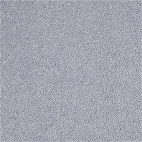 A close-up view of Harbor Town Family Friendly Carpet in Island Life—a gray, lightly textured, durable, and stain-resistant surface perfect for families.