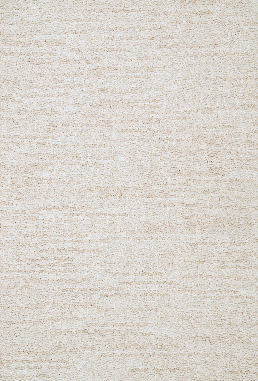 A close-up of the Jag On Trend Carpet shows its textured beige fabric with subtle horizontal lines and elegant shading, adding a touch of luxury and style.