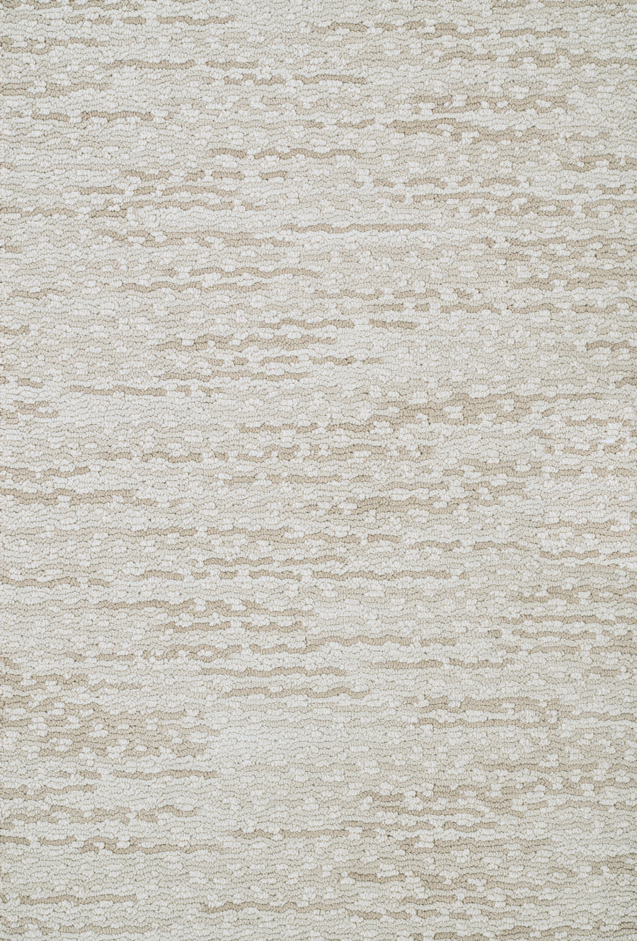Jag On Trend Carpet features beige and off-white textured fabric with a subtle, irregular horizontal stripe pattern, offering luxurious elegance for stylish upholstery or sophisticated background settings.