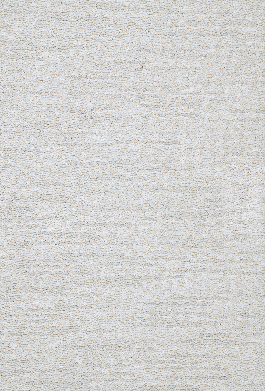 Close-up of Jag On Trend Carpet in light beige, featuring a subtle horizontal texture. The soft, slightly uneven surface highlights its luxurious elegance and natural, minimalistic style.