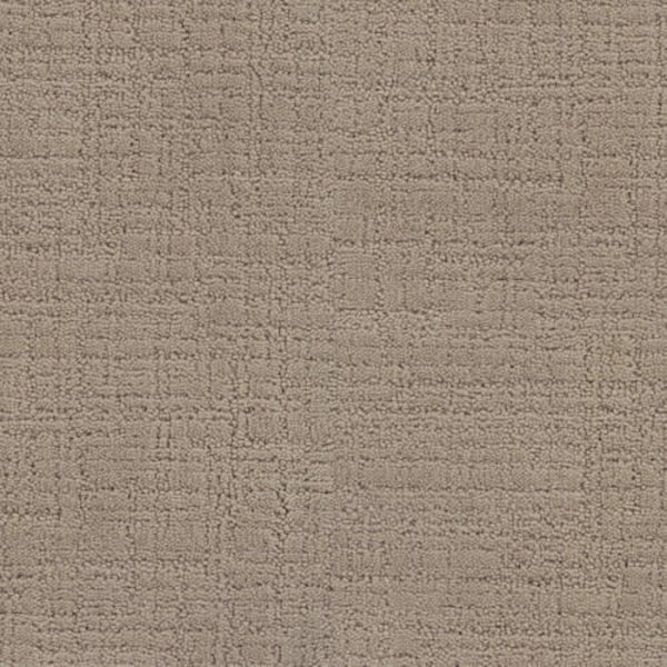 Bangladesh On Trend Carpet in Kingdom features a durable beige surface with a subtle, textured grid pattern of intersecting lines and raised sections for a soft, woven look.