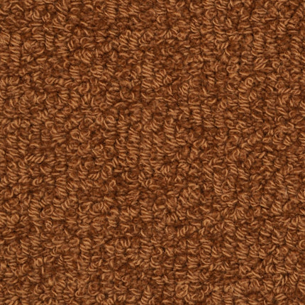 Close-up of the Savant Berber Carpet in Lemke color, featuring tightly woven looped fibers for a uniform, textured surface that's slightly rough—perfect for high-traffic areas.