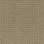 Close-up of Glen Abbey II Berber Carpet in Loofa color, featuring a textured beige surface with a grid-like woven pattern; intersecting threads create an elegant checkered look ideal for luxury flooring inspiration.