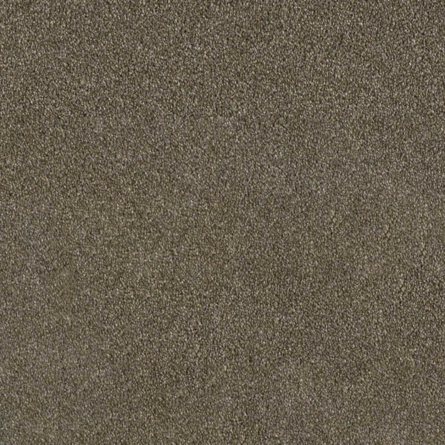 Close-up of Luxor Family Friendly Carpet in Cinnamon Tea, featuring a textured, brownish-grey speckled surface—durable and ideal for creating an inviting family space.
