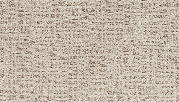 Luxuriant Path Pet Friendly Carpet in Linen Lace features a beige textured look with a subtle irregular rectangular pattern, combining raised and flat areas for modern style. Durable and stain resistant, it's ideal for peace of mind.