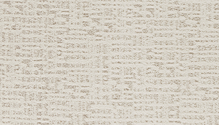 Close-up of Luxuriant Path Pet Friendly Carpet in Ice Fox, featuring a textured, stain-resistant surface with a subtle stripe pattern—ideal for homes that want lasting style and durability.