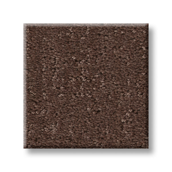 A square sample of Canvas Comfort Blue Family Friendly carpet, featuring a premium textured finish and subtle pattern, displayed against a white background.