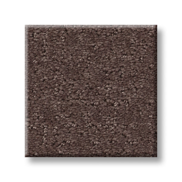 A square sample of Canvas Comfort Blue Family Friendly carpet with a soft, looped pile and inviting texture is displayed on a white background—perfect for family spaces.