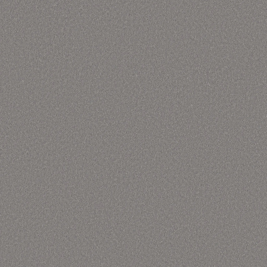 A close-up image of the Smooth Tone Blue Pet Friendly Carpet in Magnetic, showing a dense pattern of tiny black, white, and gray dots with a subtle blue tone, resembling TV static “snow.”.
