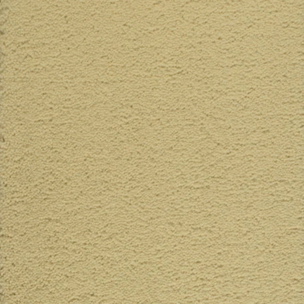 A close-up of the Dolce Family Friendly Carpet in Mellow Yellow shows its textured, durable surface—perfect for high-traffic areas and ideal for families.