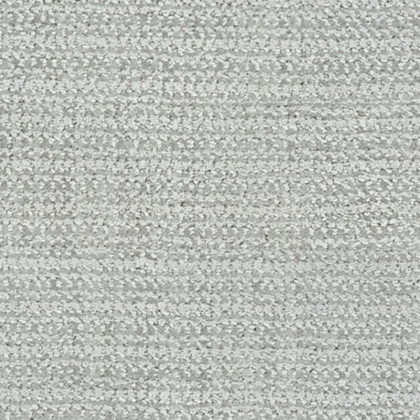 Close-up of Beguiling Berber Carpet in Mist: light gray, textured fabric with a subtle horizontal weave. Its soft, gently reflective surface offers a premium look—perfect for luxurious flooring or modern home decor.