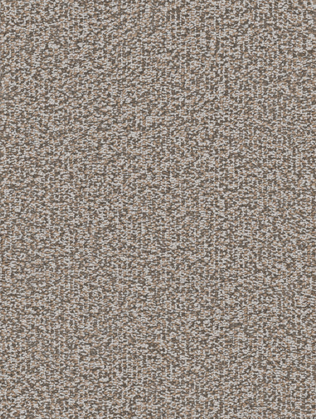 Featuring a densely textured, brown and beige woven surface with a complex, small-scale pattern that mimics the appearance of tightly knit fibers, the Modern Sisal On Trend Carpet in Soft Sweetgrass evokes the natural look of sisal fibers often found in contemporary carpet designs—making it an excellent choice for durable flooring.