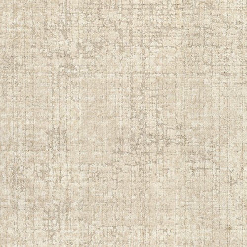 A close-up of Ithaca On Trend Carpet in the Mykonos color, featuring a light beige tone and a subtle, irregular crisscross texture reminiscent of luxurious linen.