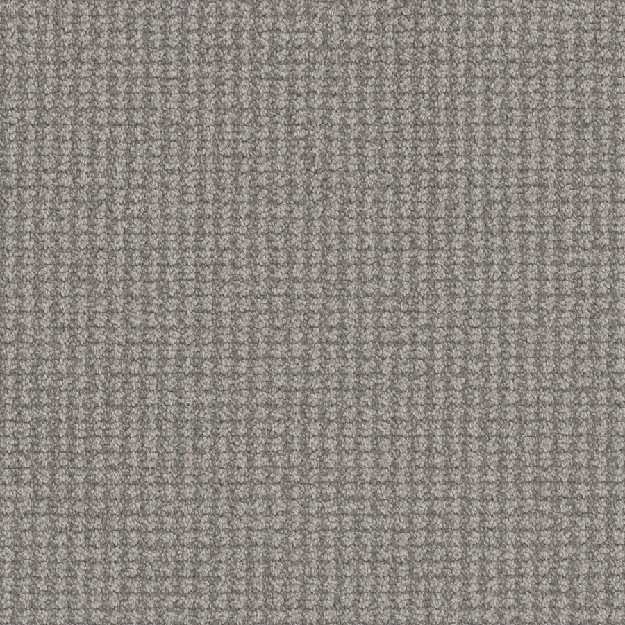 Close-up of the Mykonos Berber Carpet in Naples, featuring a textured grey fabric with a small, repeating square pattern—an elegant choice for luxury flooring.