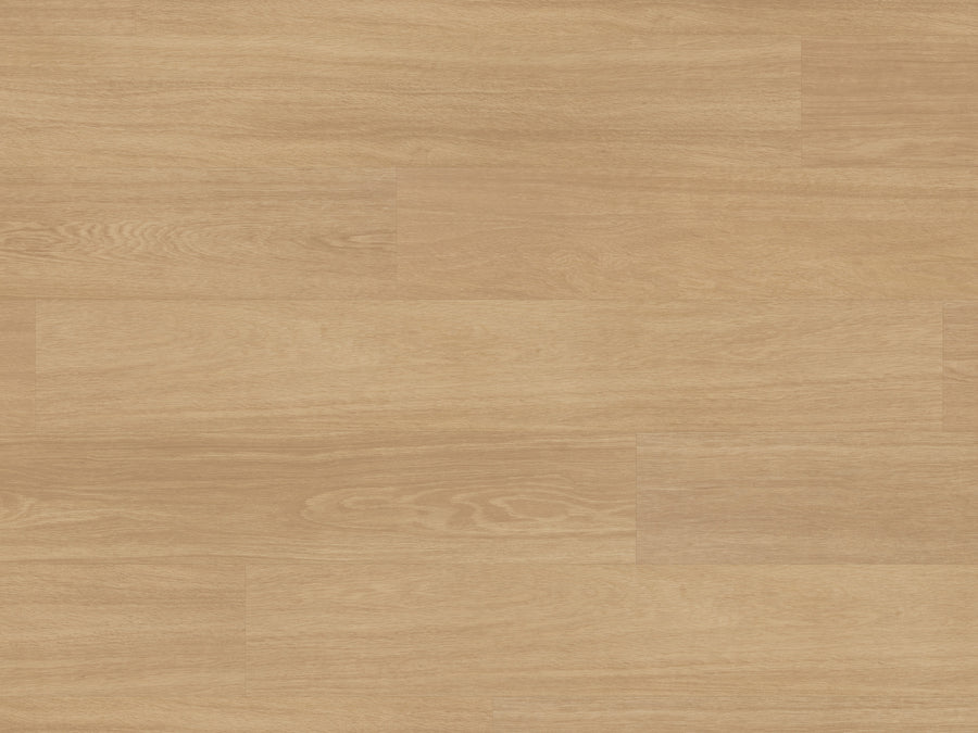 Van Gogh Glue 7" Vinyl Plank in Natural Prime Oak features light-colored vinyl with a natural grain pattern, smooth matte finish, and durable surface—ideal for high-traffic areas with subtle wood tone and texture variations.
