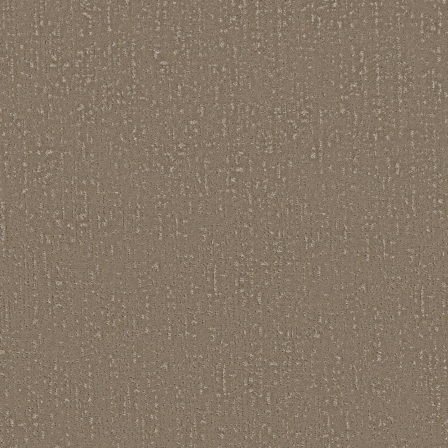 Curated Tone Blue Pet Friendly Carpet in Natural Stone features a beige and light brown textured fabric with subtle vertical and horizontal striations for a woven look. Its surface is soft, elegant, and ideal for pet-friendly homes.